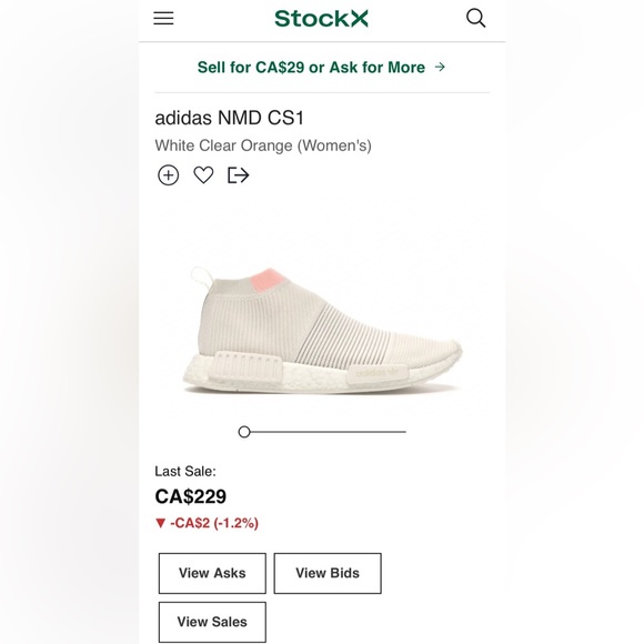 Adidas Women’s sneakers NMD CS1 - Picture 5 of 6